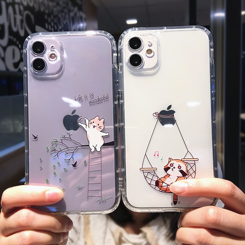 Cartoon Cat iPhone Case