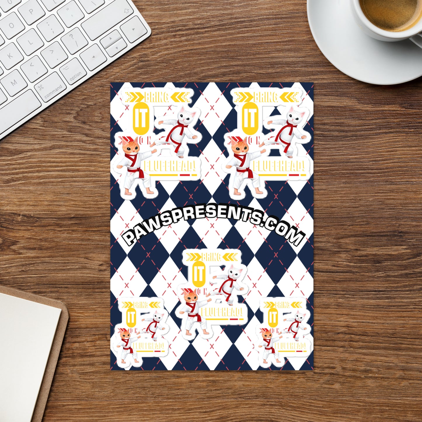 "Fluffheads" Sticker Sheet