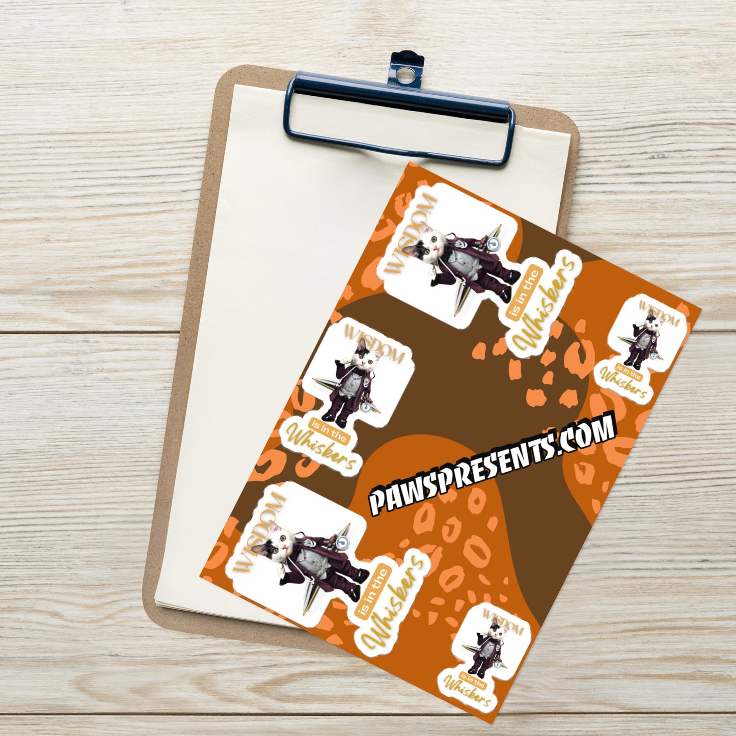 "Whiskers" Sticker Sheet