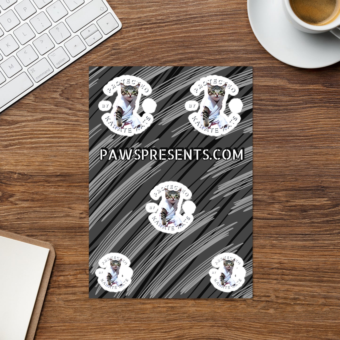 "Karate Kats" Sticker Sheet