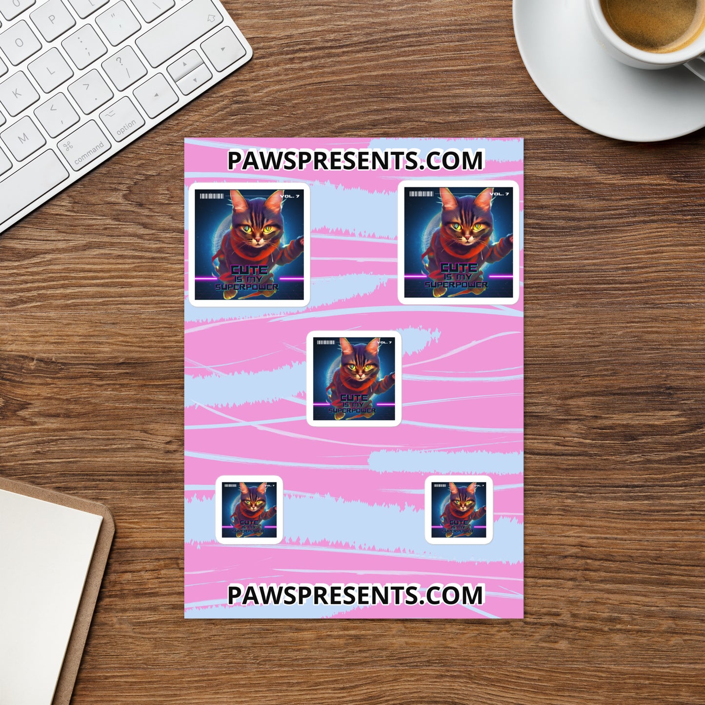 "Superpower" Sticker Sheet