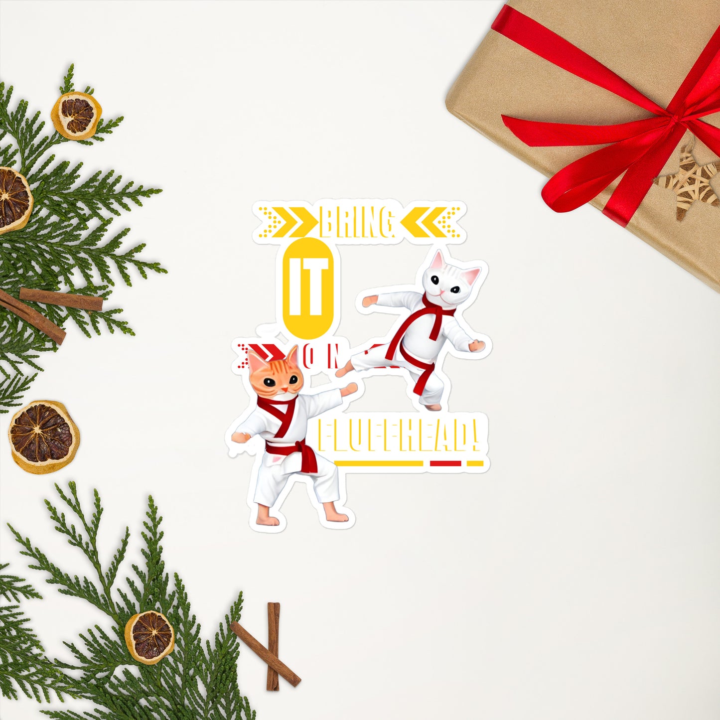 "Fluffheads" Sticker