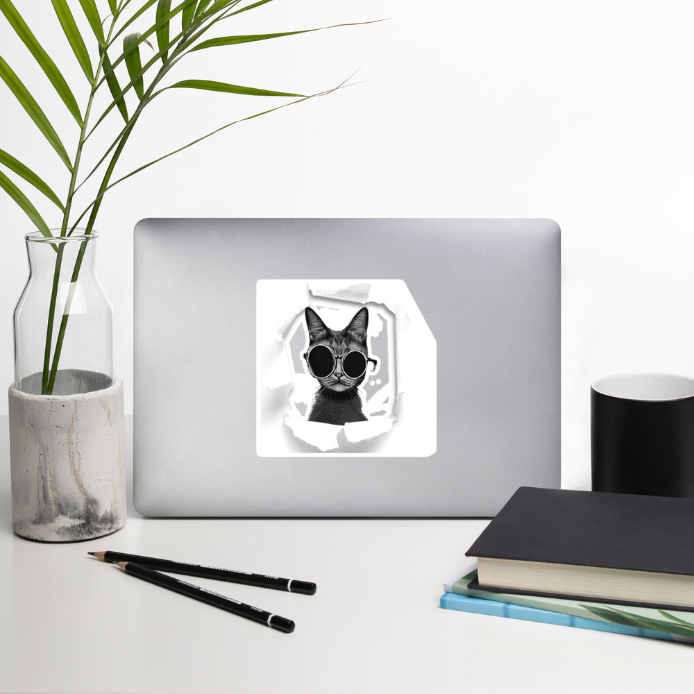 "Breakout Cat" Sticker
