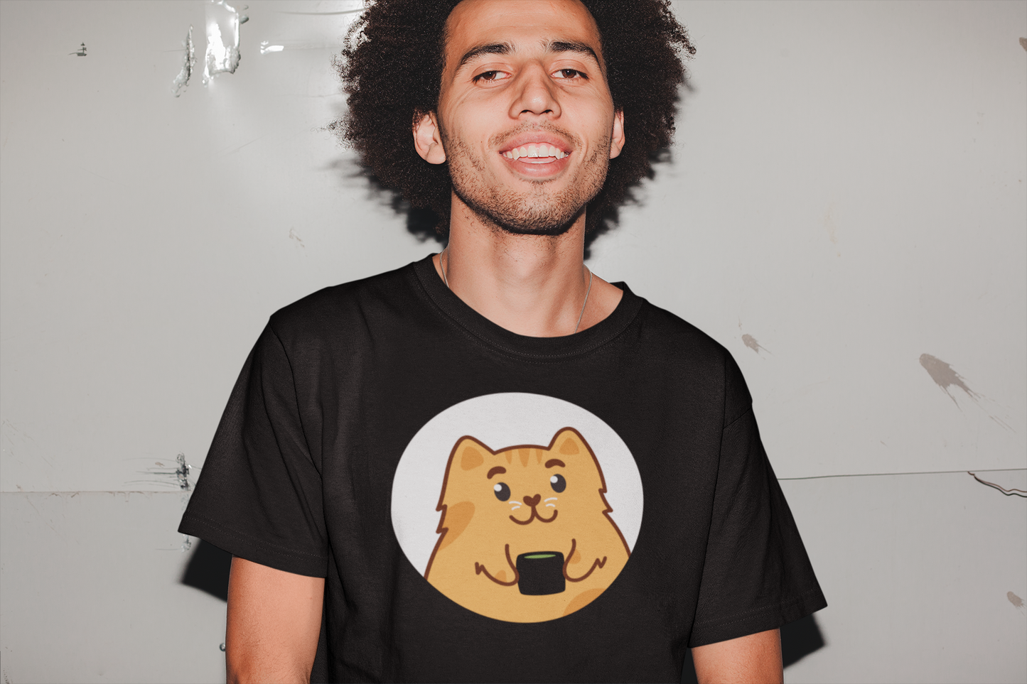 Catfé Mascot Tee