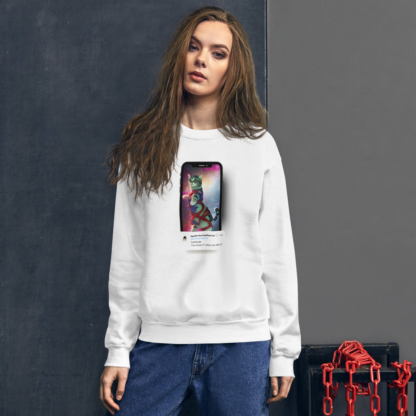 "Cattitude" Sweatshirt