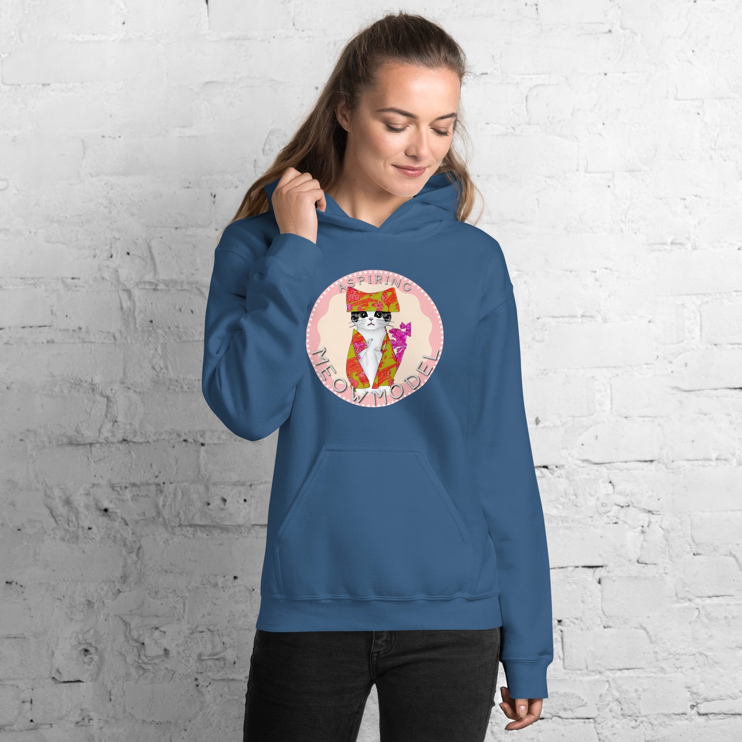 "Aspiring Meowmodel" Hoodie