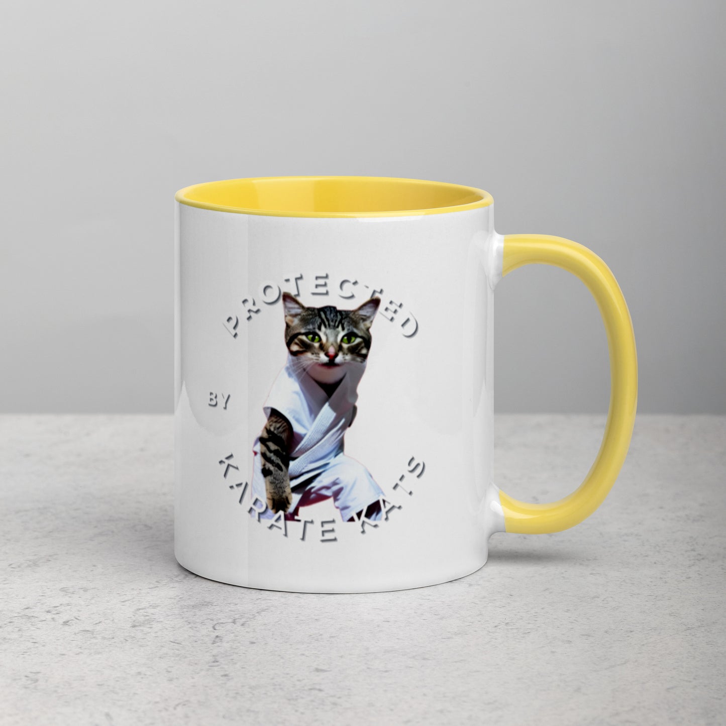 Colorful "Karate Kats" Mug