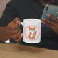 Glossy "Aspiring Meowmodel" Mug in Black