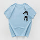 Hanging Cat Printed Tee