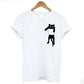 Hanging Cat Printed Tee