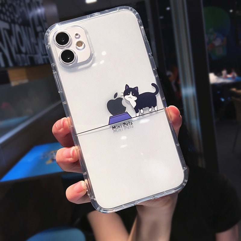 Cartoon Cat iPhone Case