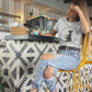 "Coffee Cat" Tee
