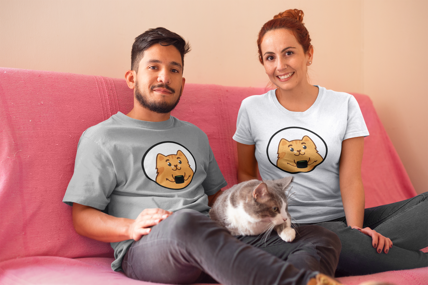 Catfé Mascot Tee