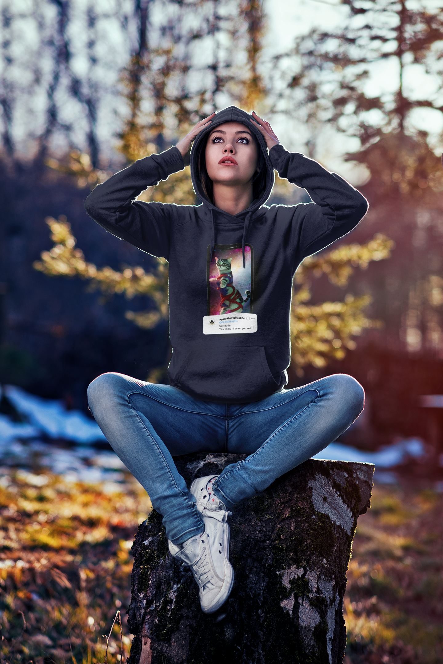"Cattitude" Hoodie