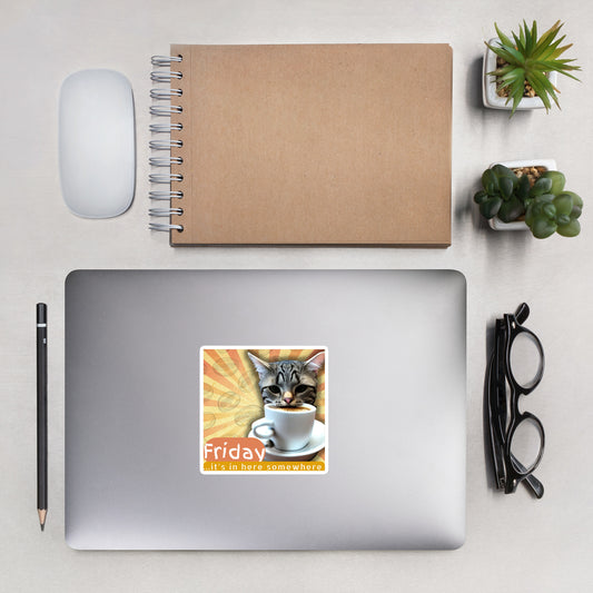 Friday Update Sticker Single Sticker – Paws Presents