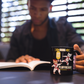 Glossy "Fluffheads" Mug in Black