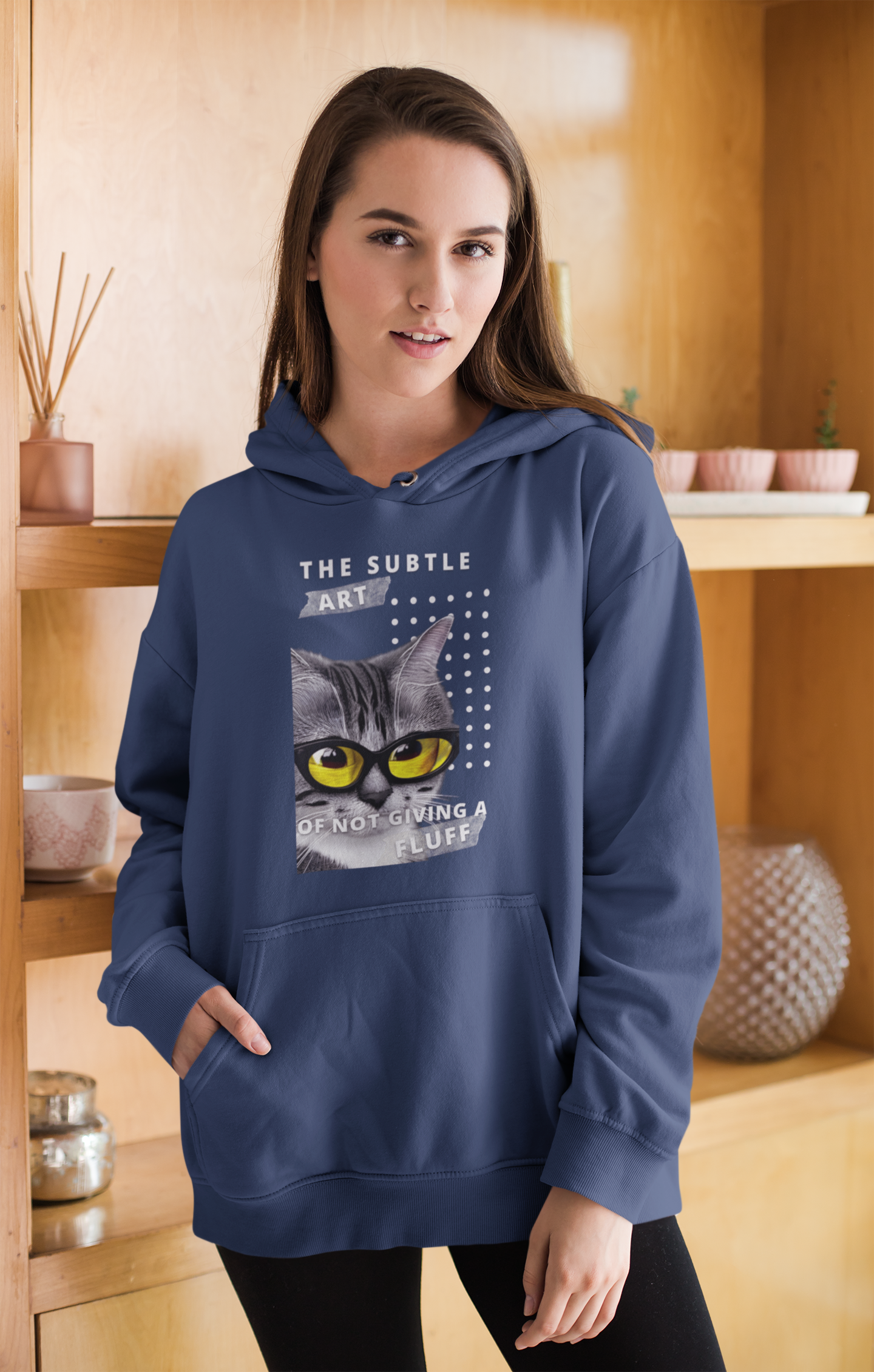 In the know sales presents cat hoodie