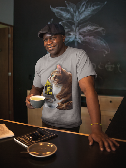 "Cautious Kitty" Tee