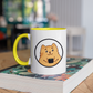 Colorful Catfé Mascot Mug