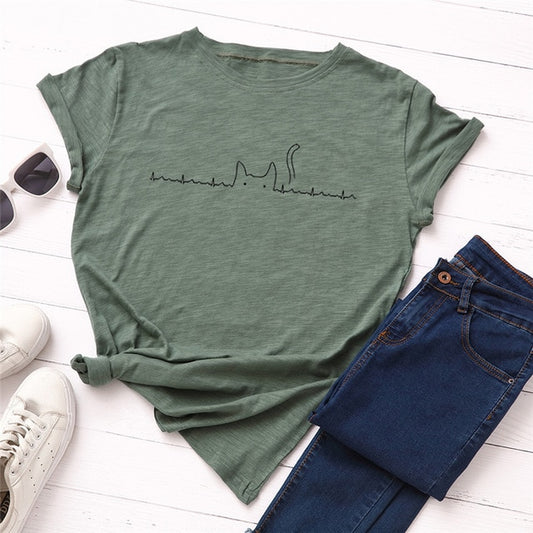 Women's Cat Beat Tee