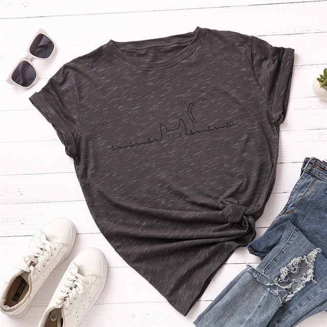 Women's Cat Beat Tee