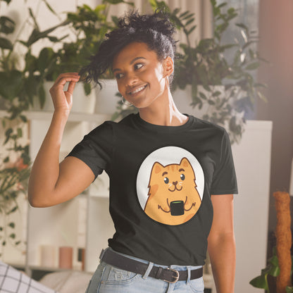Catfé Mascot Tee
