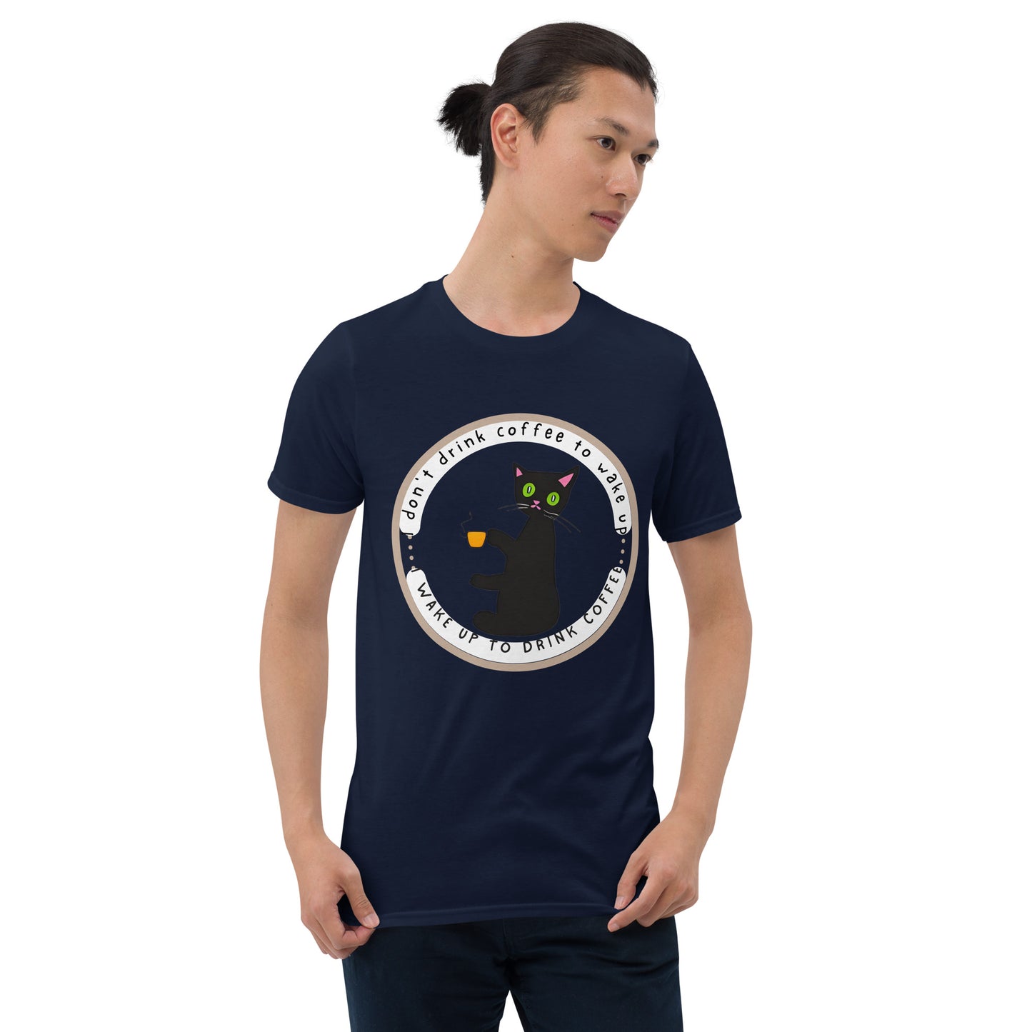 "Coffee Cat" Tee