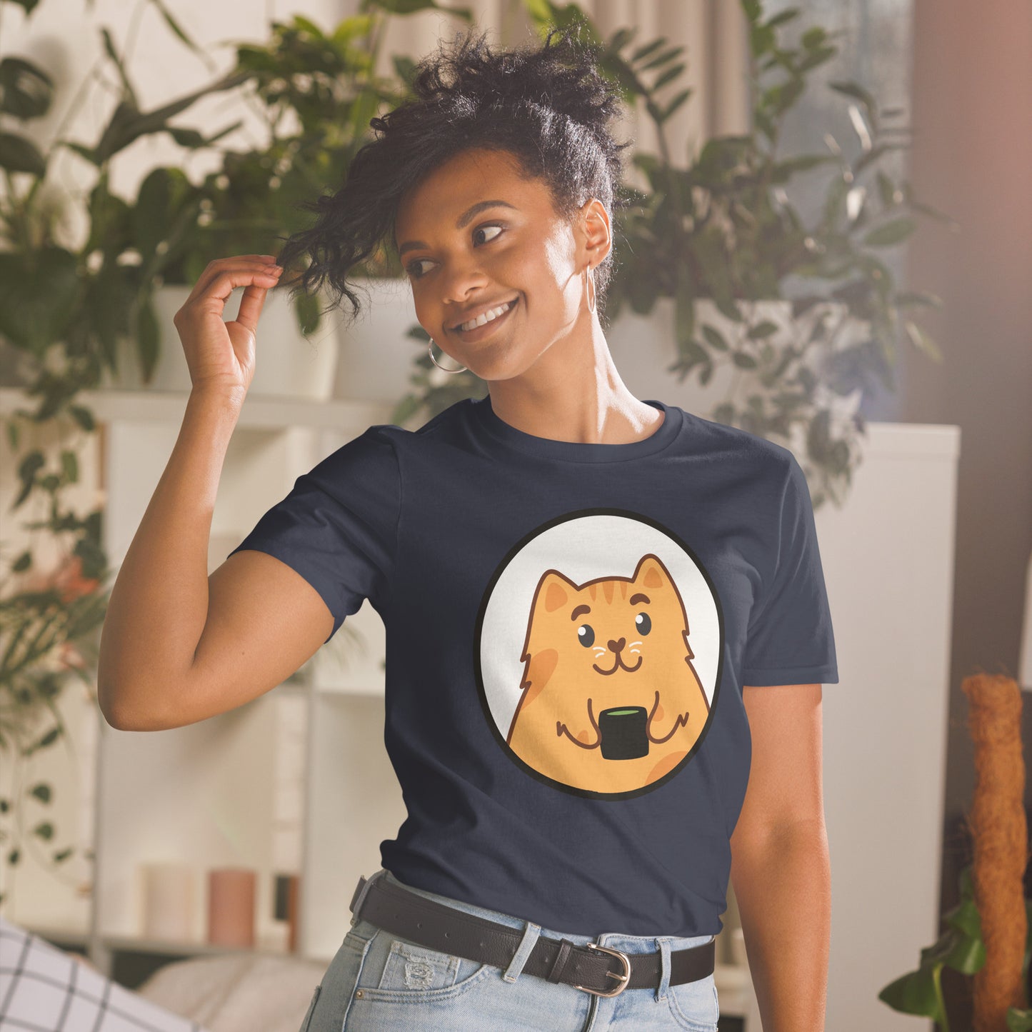 Catfé Mascot Tee