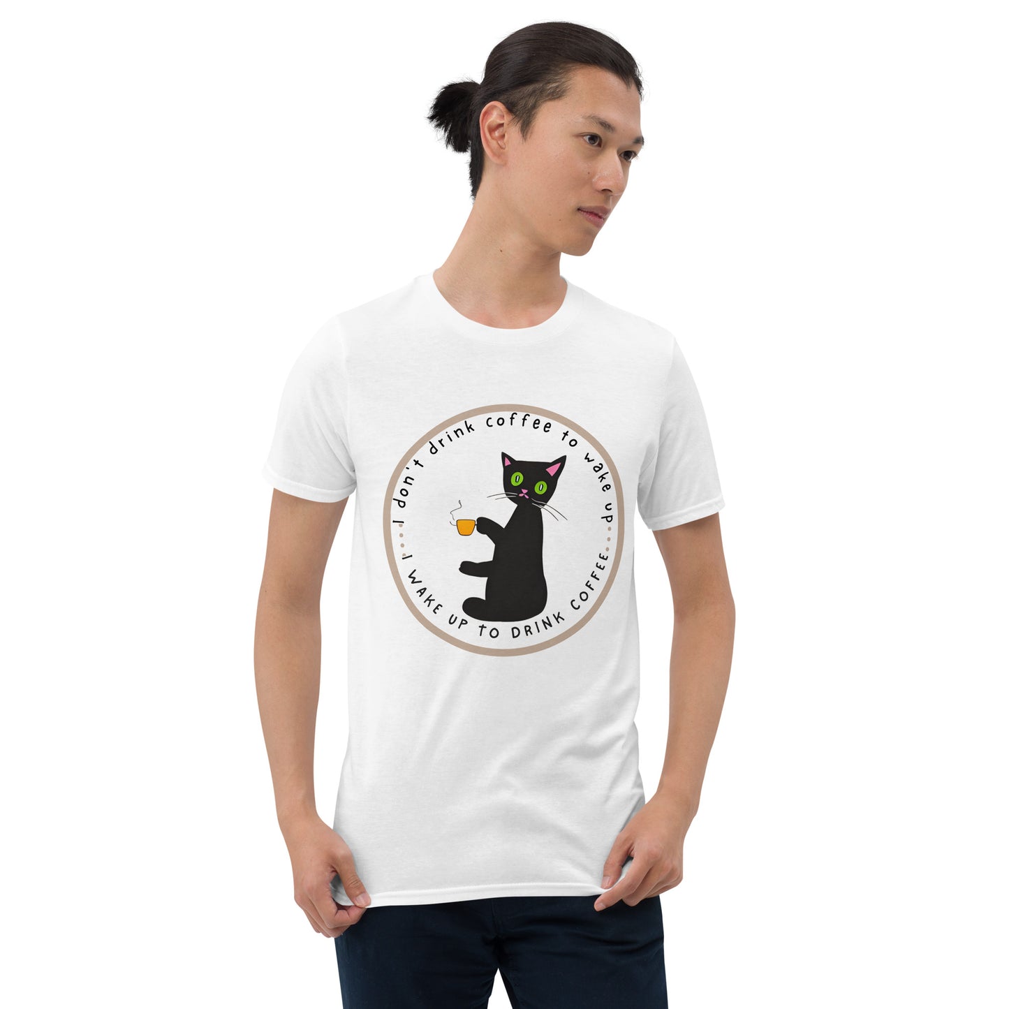 "Coffee Cat" Tee