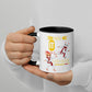 Colorful "Fluffheads" Mug