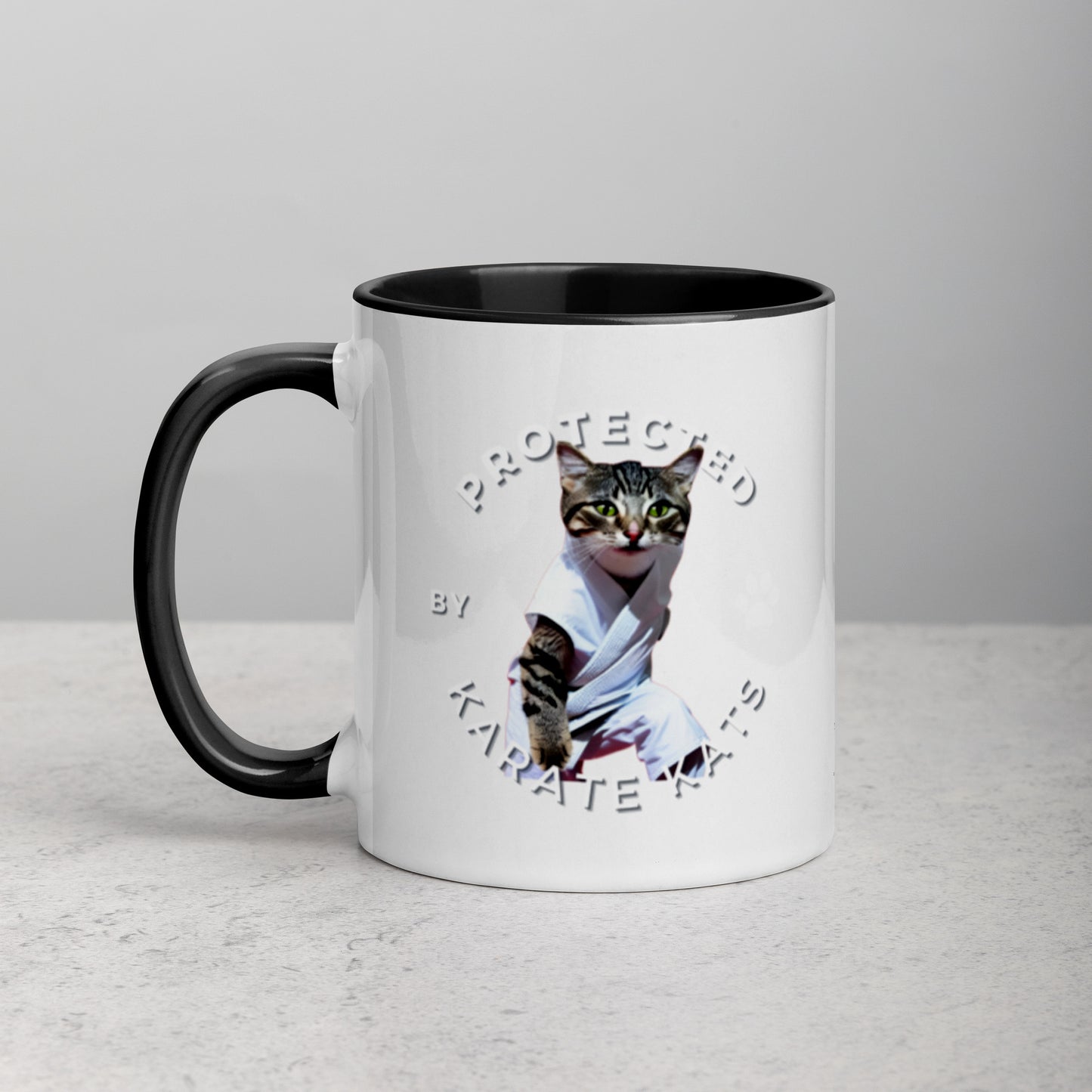 Colorful "Karate Kats" Mug