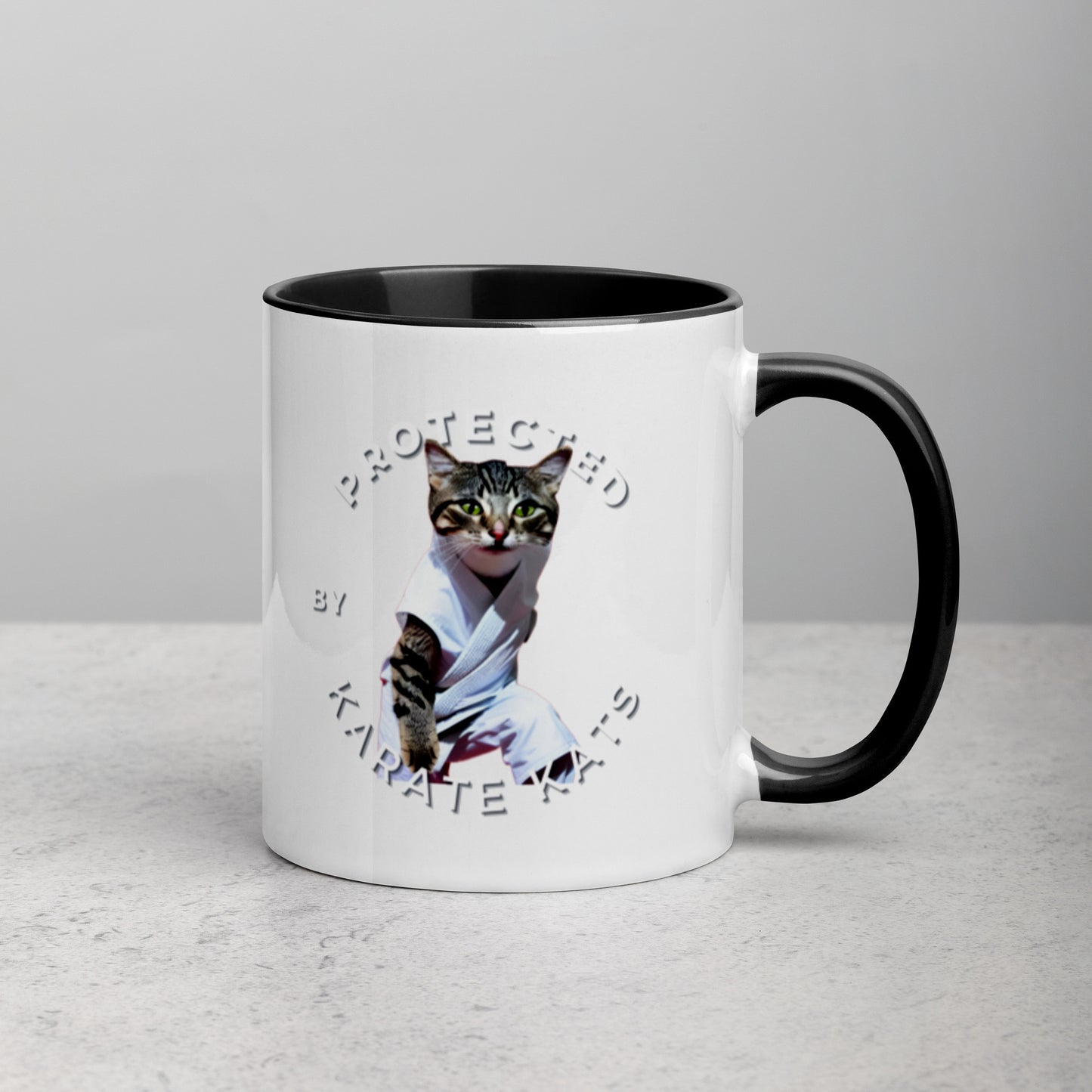 Colorful "Karate Kats" Mug