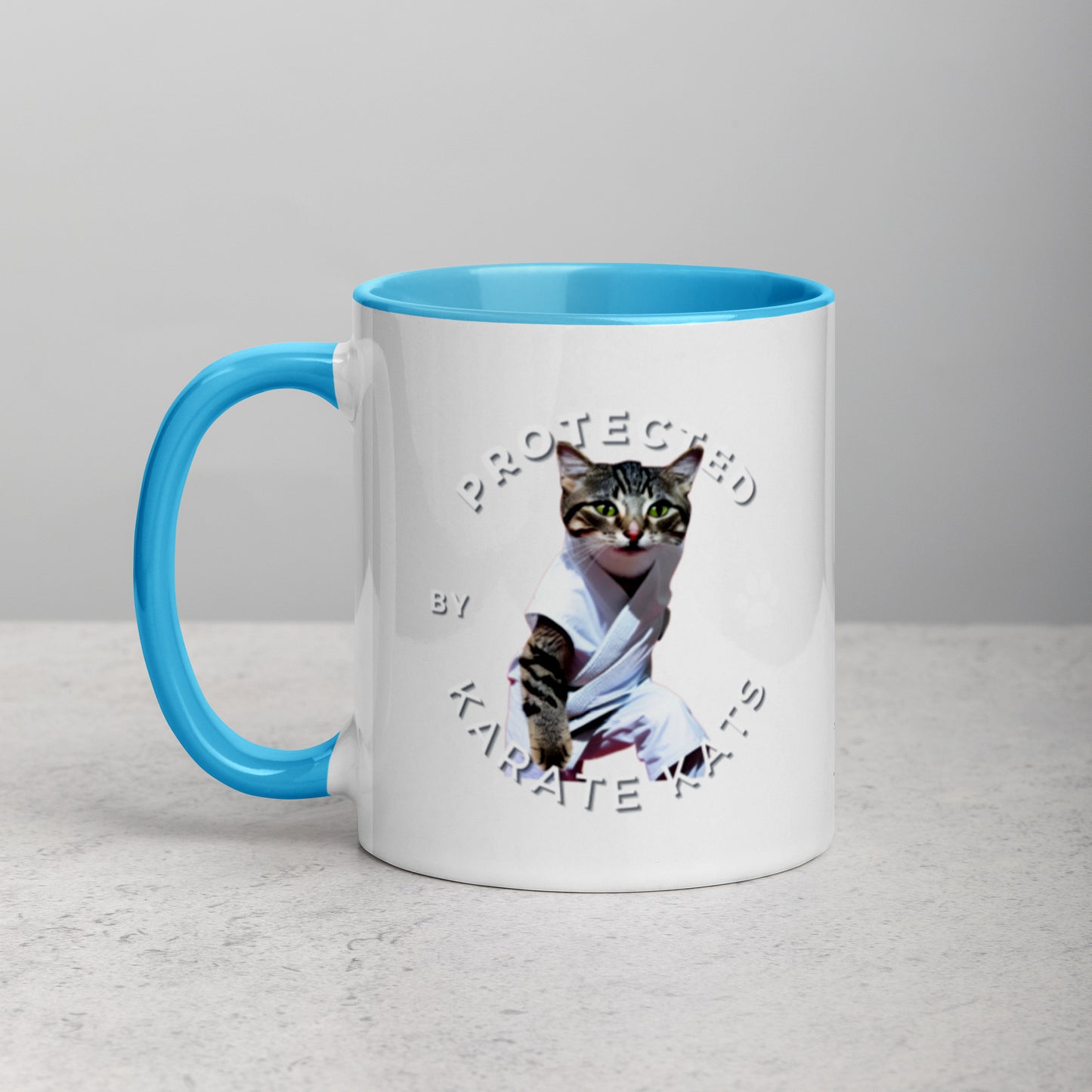 Colorful "Karate Kats" Mug