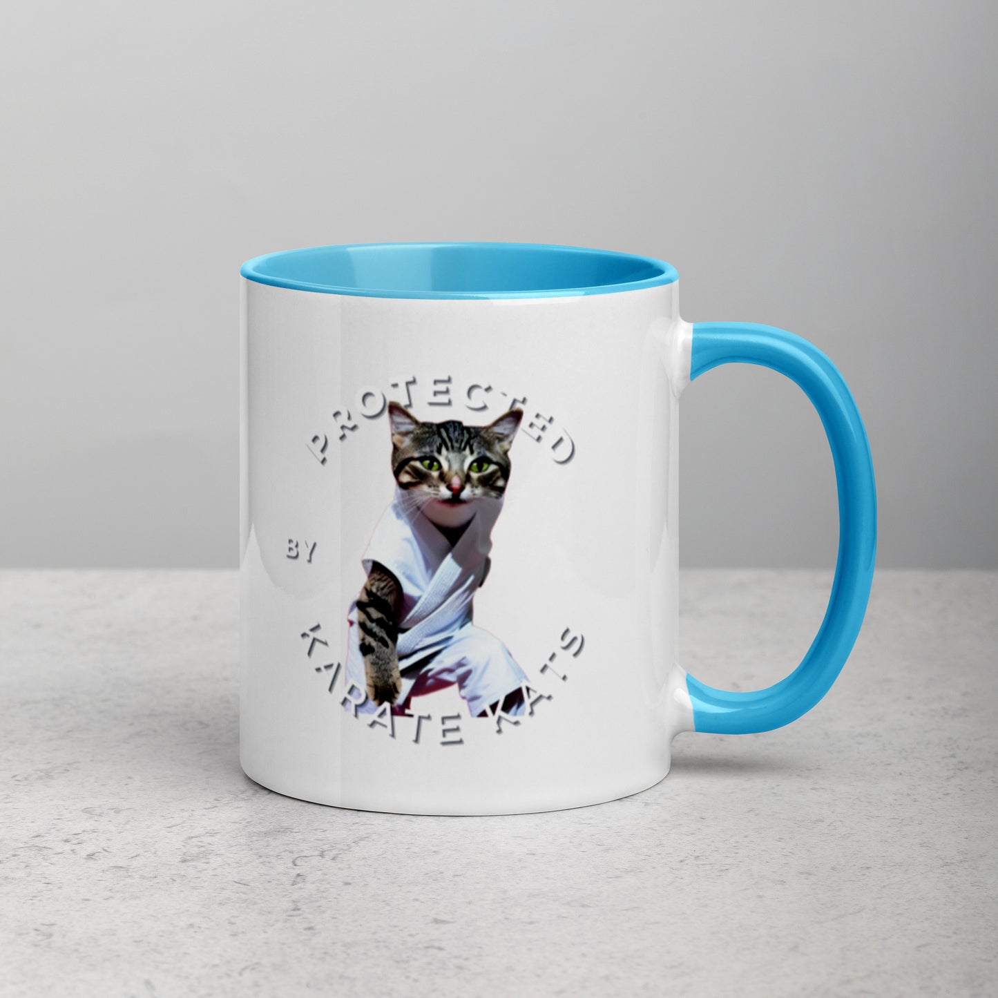 Colorful "Karate Kats" Mug