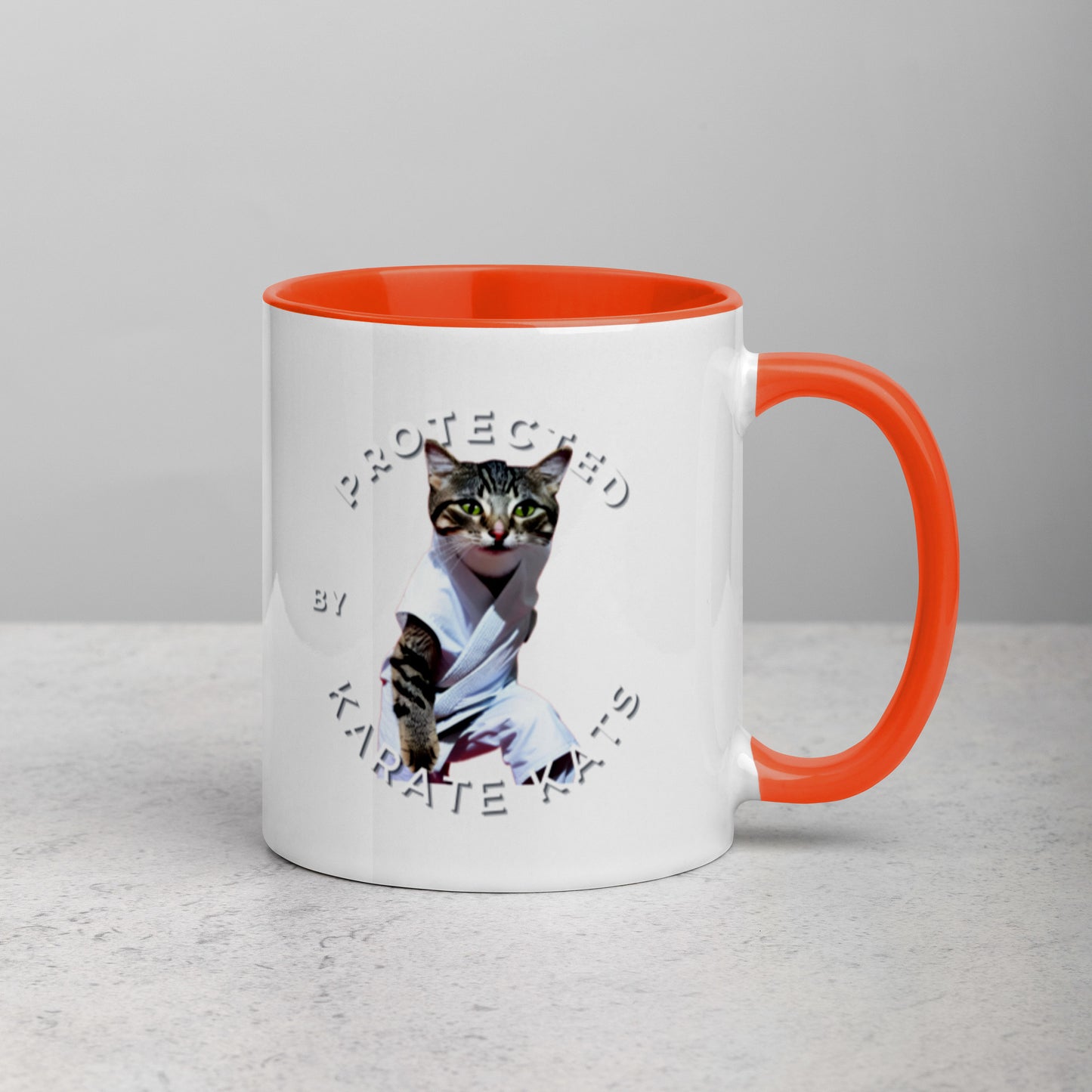 Colorful "Karate Kats" Mug