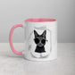 Colorful "Breakout Cat" Mug