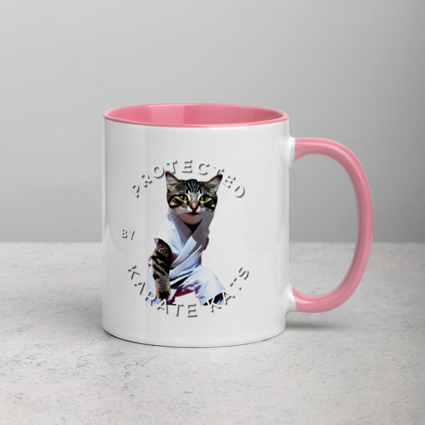 Colorful "Karate Kats" Mug