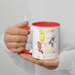 Colorful "Fluffheads" Mug