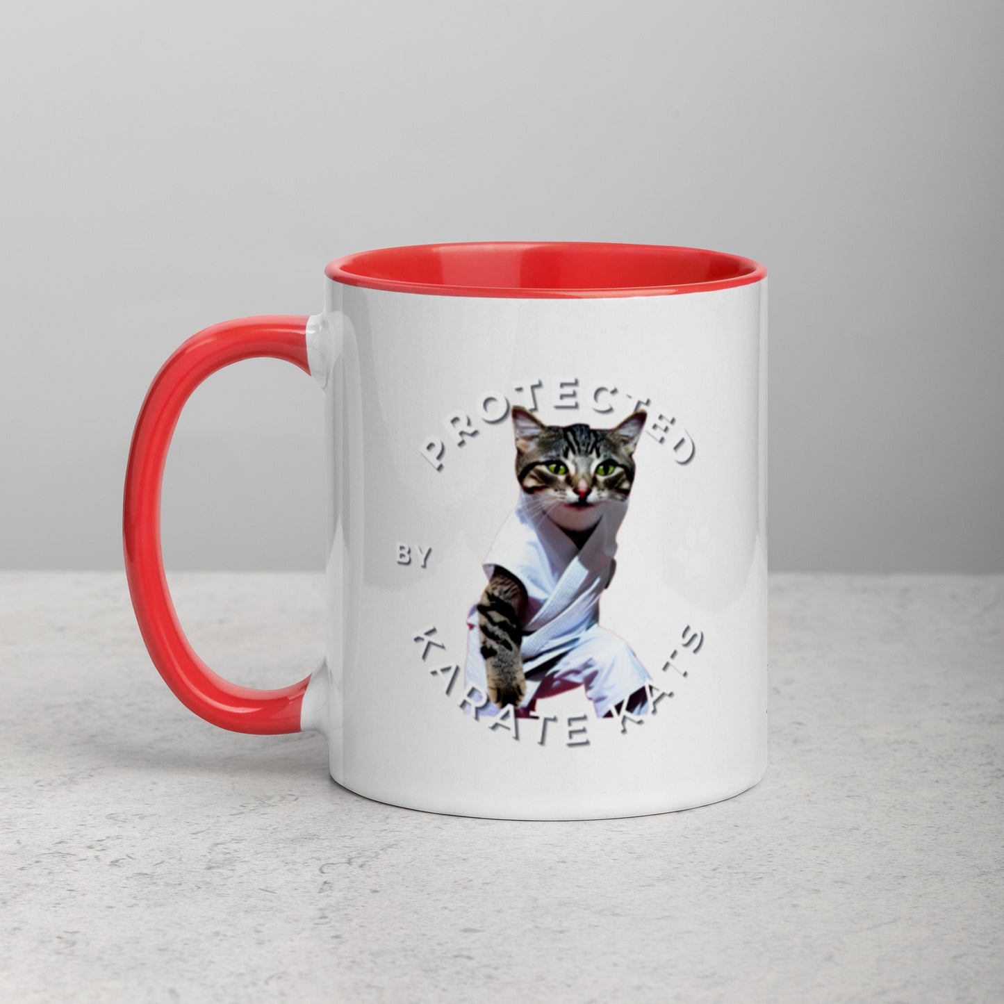Colorful "Karate Kats" Mug