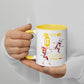 Colorful "Fluffheads" Mug