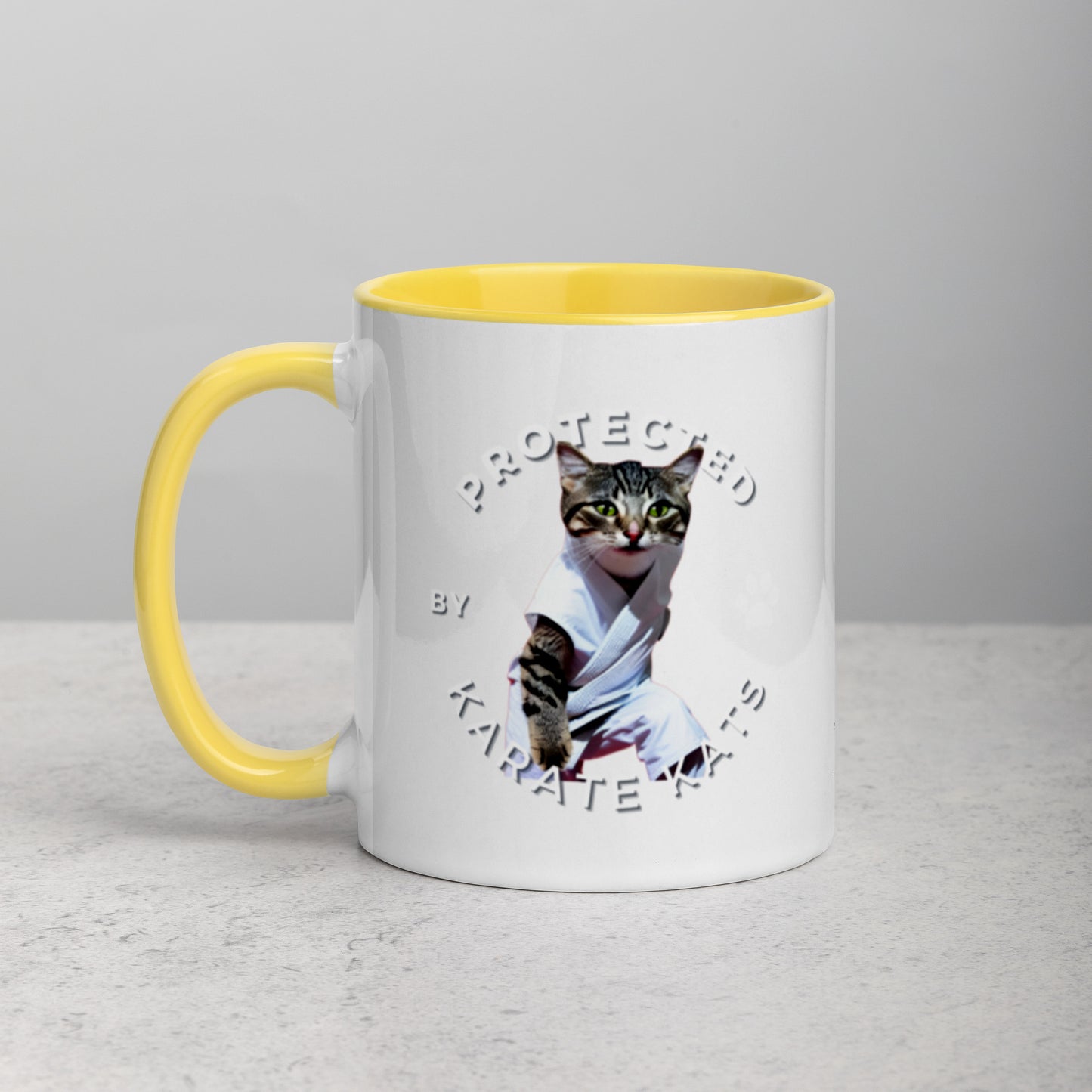 Colorful "Karate Kats" Mug